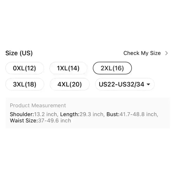 NWT SHEIN Black Plus Tie Front Frill Trim Tank Top size 2XL. - Picture 4 of 5